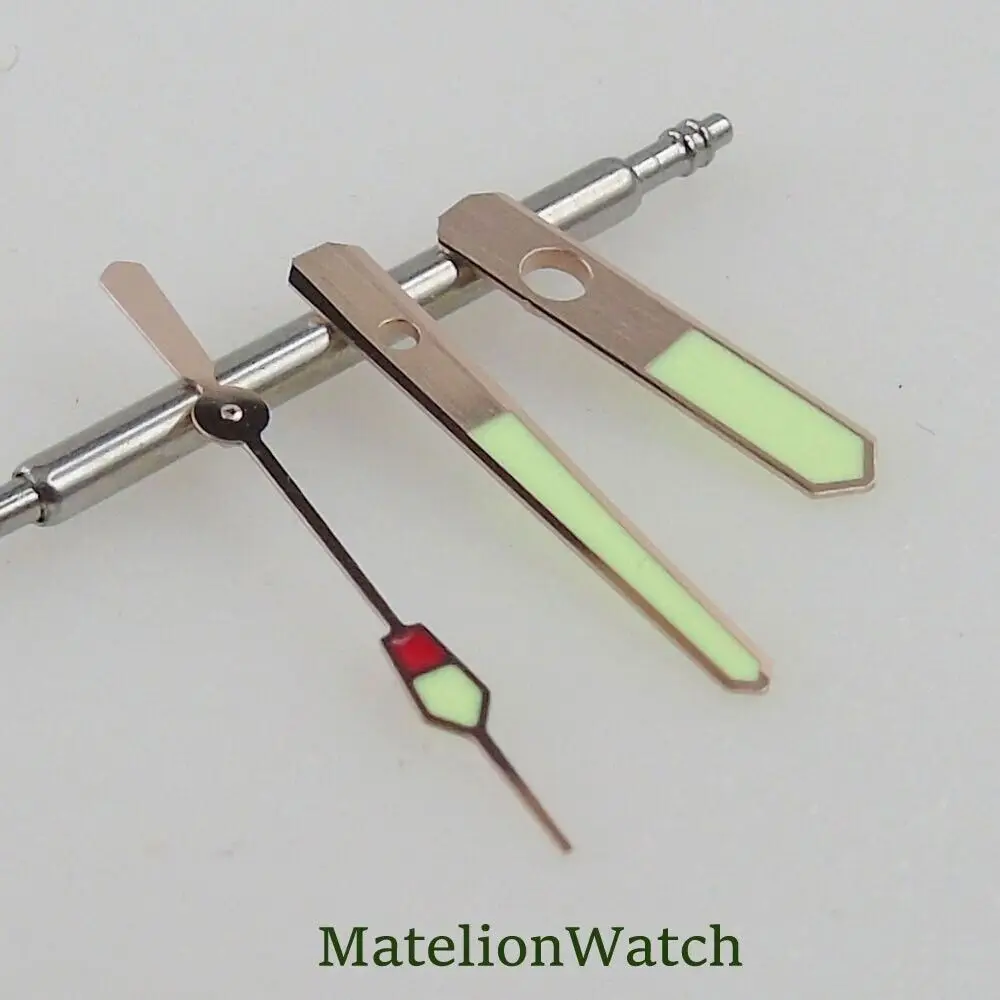 Enhanced Solid Watch Hands with C3 Super Lume