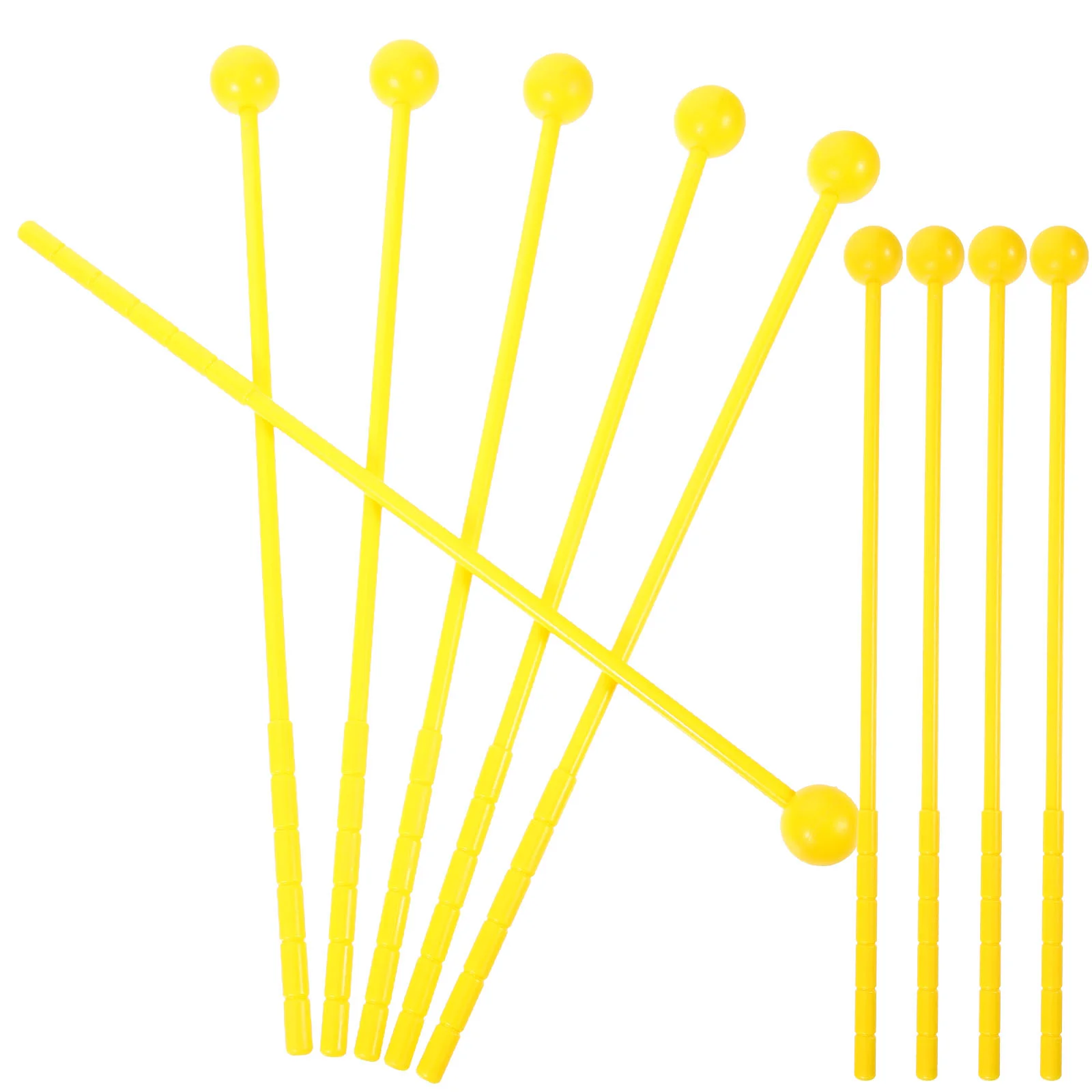 

10pcs Tongue Drum Mallets Kids Stage Performance Percussion Drumsticks Plastic Marimba Drum Sticks
