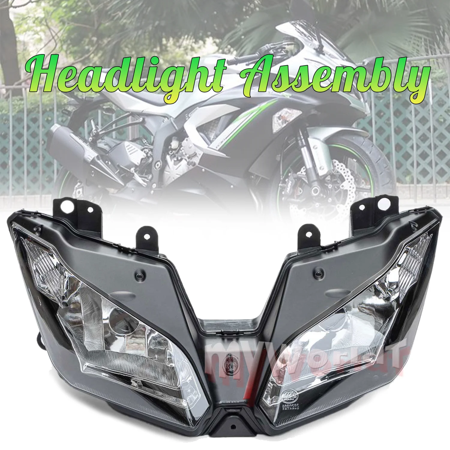 用 用 ZX-6R 2013 2014 用 オートバイ防水照明ライト ヘッド