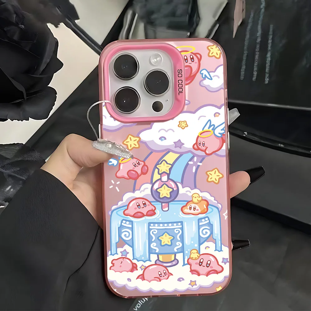 Adorable Pink Kirby Phone Case - Cute and Stylish Protective Cover