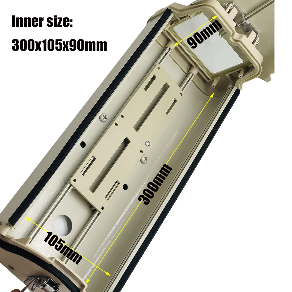 Outdoor Waterproof CCTV Camera Housing Security Suveillance Camera Housing Monitoring Enclosure Casing 37*14.5*11cm