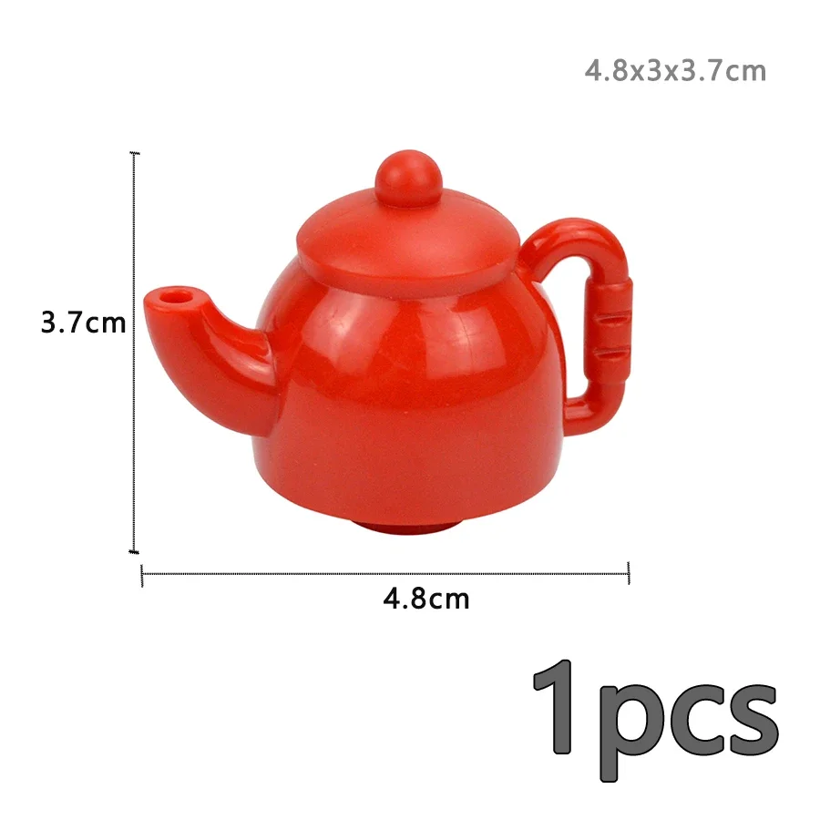 Duploes Large Particle Figures: Big Size Building Blocks for City Furniture & House Sets