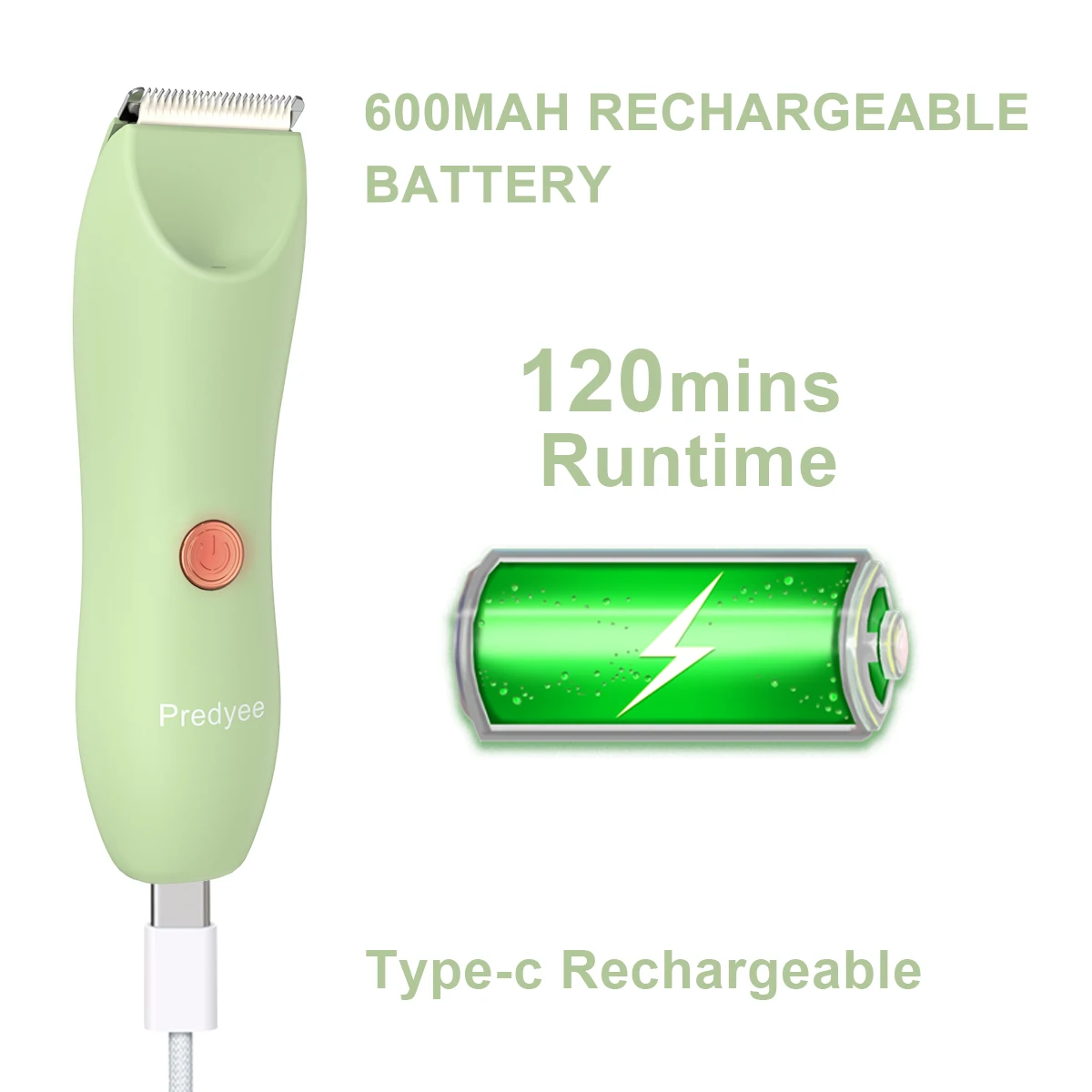 ماكينة تشذيب الشعر المطاطية للفخذ والجسم للرجال وا...