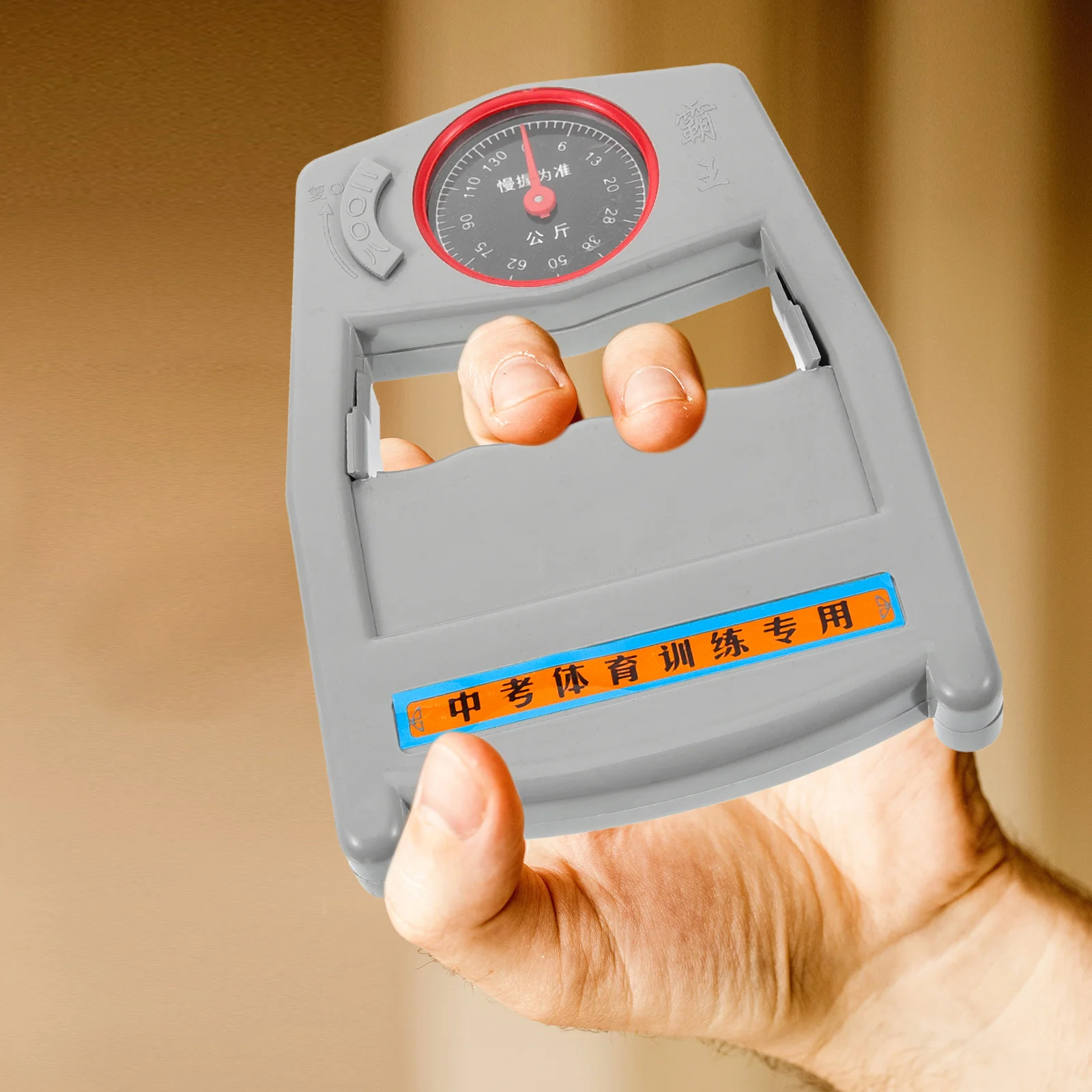 동력계 핸드 강도 게이지, 재사용 가능한 그립 테스터, 체중계 훈련 장치 포함, 역학 도구