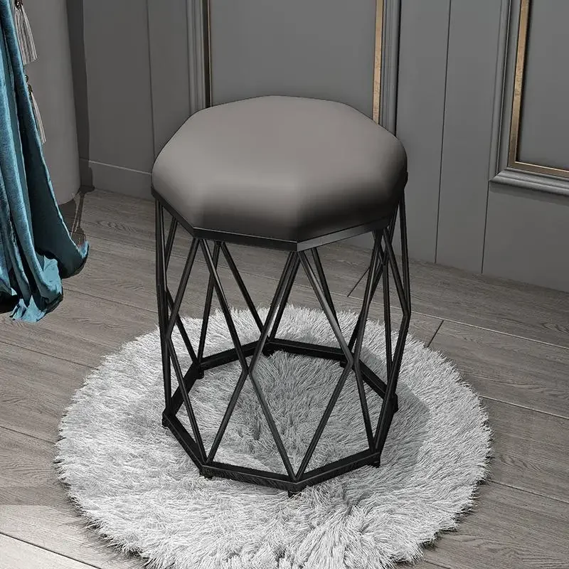 

Современный простой туалетный табурет для макияжа Осман искусственная Роскошная подставка для спальни Скандинавская мебель для гостиной