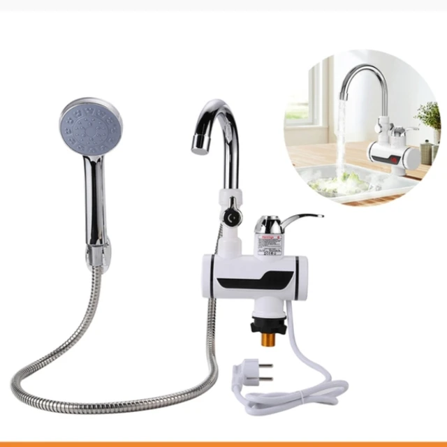 Grifo eléctrico de cocina Grifo de calefacción de agua caliente instantánea-Calentador  de agua eléctrico 220V 2 1 Grifo de cocina-Aliexpress