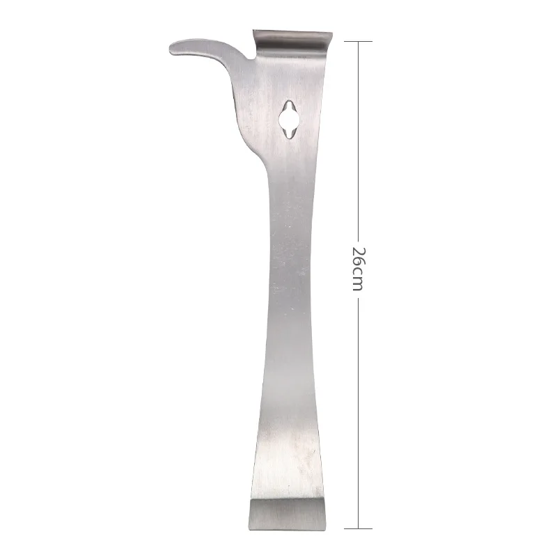 سكين قرص العسل من الفولاذ المقاوم للصدأ سكين قطع العسل المحمول معدات تربية النحل مكشطة أداة خلية النحل