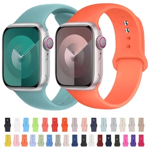 Image for silicone Strap For Apple Watch Band 44mm 45mm 49mm 