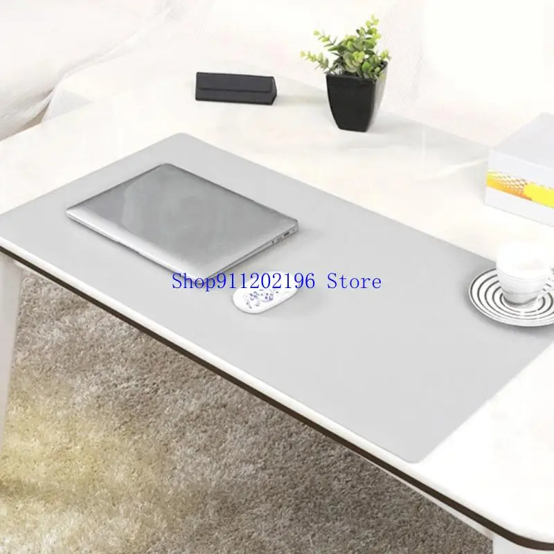 P82A 가죽 책상 매트 60x40cm 사무실 연구 테이블 컴퓨터 마우스 패드에 대 한 유출 및 방수 책상 보호대 커버