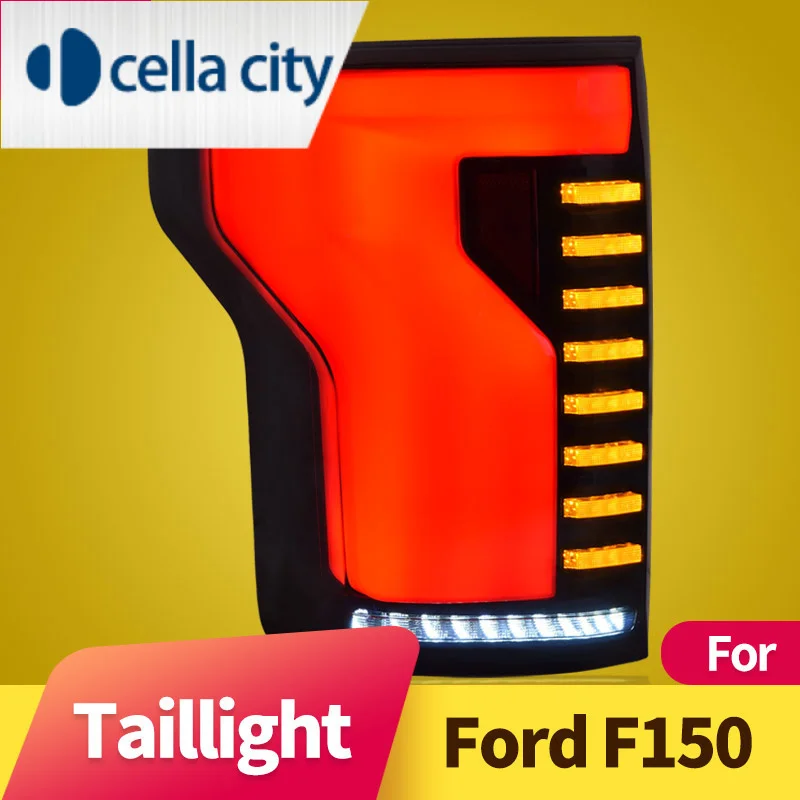 

Car Styling Tail Lamp for Ford F150 2015-2021 LED Tail Light DRL Brake Reverse Stop Lamp Automotive Accessories