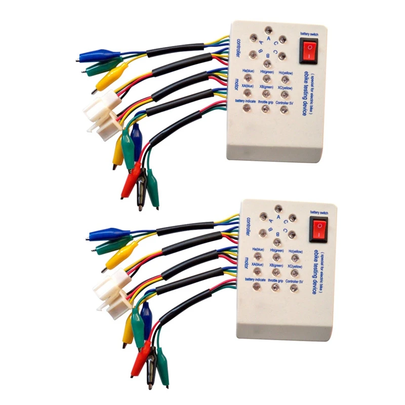 

2X 24V/36V/48V/60V/72V Electro Car E-Bike Scooter Brushless Motor Controller Tester