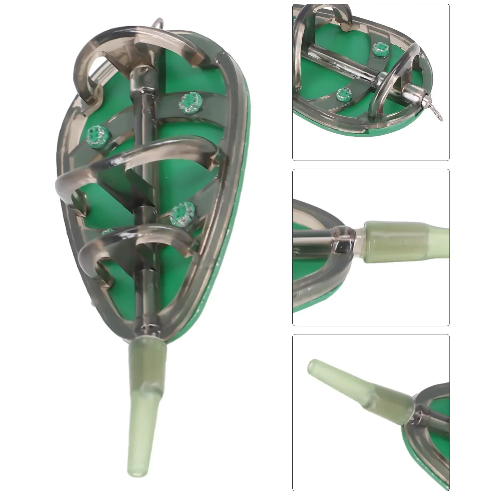 20~100g Inline Method Feeder Or Mould Carp Fishing Bait Holder Parts Method Feeder Fishing Tackle Tool Set fishing accessories,fishing tackle,fishing tools,fishing feeder