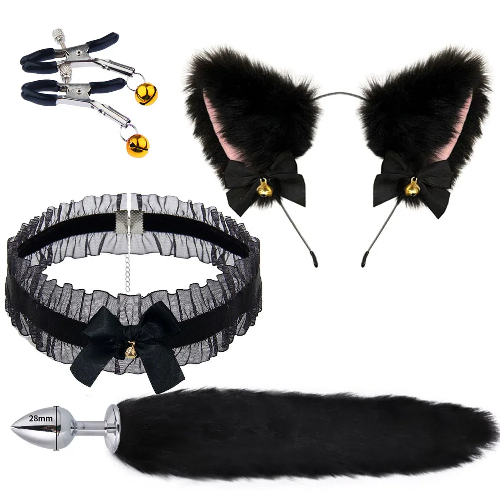 4pcs Black