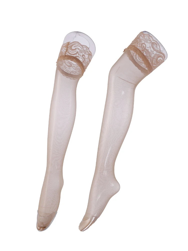 Women Socks Fishnet Floral Stockings Hollow Out Long Transparent Over Knee Thigh High Nightclub Pantyhose