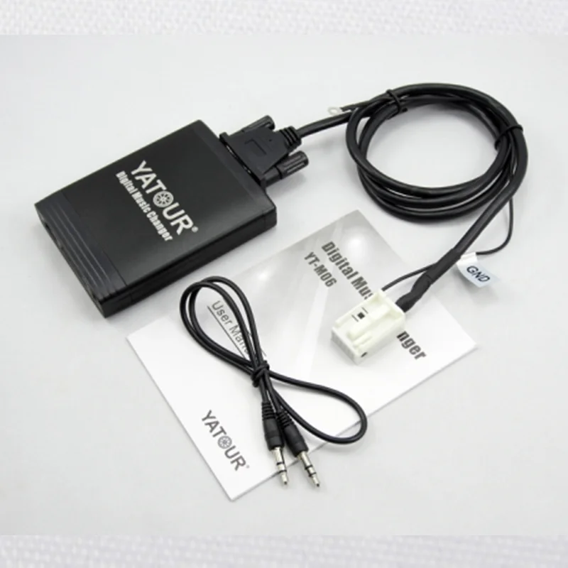Bluetooth audio adapter bluetooth mp3 receiver Yatour for VW Radio Delta MFD2 Premium R100 R110 RCD200 RCD210 RCD300 RCD500 RNS300 Car Digital CD Music Changer USB MP3 adapter