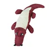 Pet Chew Toys Interactive Cartoon Animal Plush Alligator Shape Dog Sound Toy Gnawing Grinding Teeth Training Supplies 4