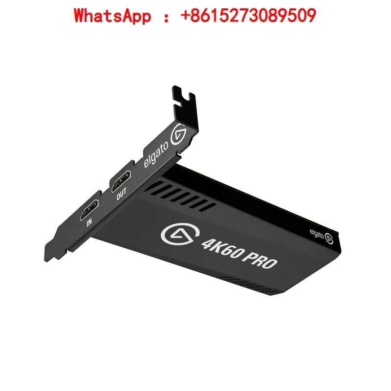 Scheda Di Acquisizione Registrazione Live Elgato 4 K60 Pro Mk.2 4K Hdr/Switch/Ps4/Ps5/Xbox