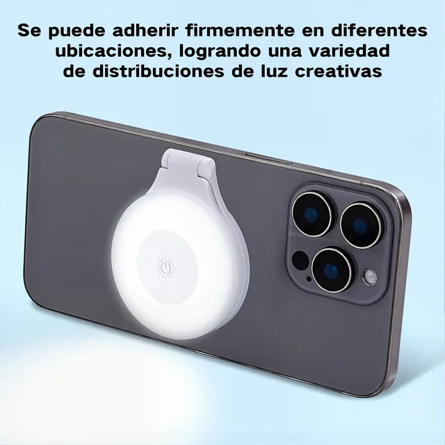 Luz Led magnética para Selfie