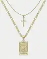 Gold Letter Cross G