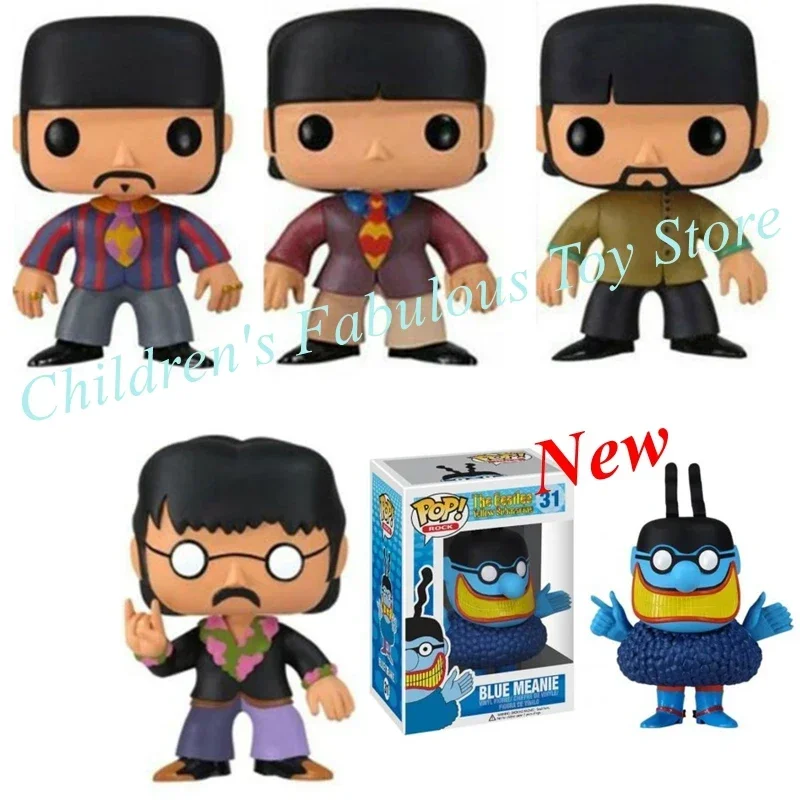 thumbnail image 2 of FUNKO POP The Beatle series #27 #28 #29 #30 #31 Figuras de acción de vinilo Colección de muñecos Modelos para niños Juguetes, 2 of 5