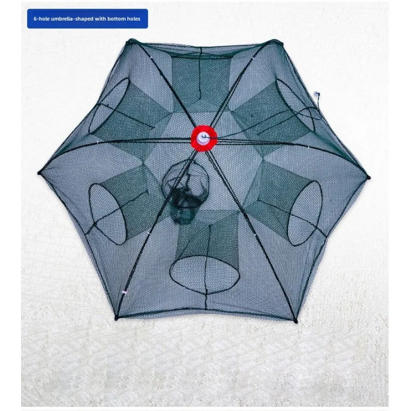 Automatic Fishing Trap Fishing Net Catching Fish Shrimps Crabs Foldable Portable Set