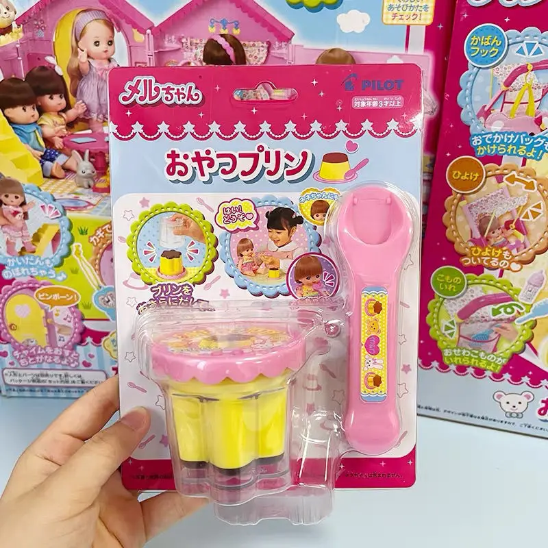 Food Feeding Pudding Feeding Toy Role Play Early Education Strawberry Pudding Toy Pretend Play House Toys Desktop Ornament Toys