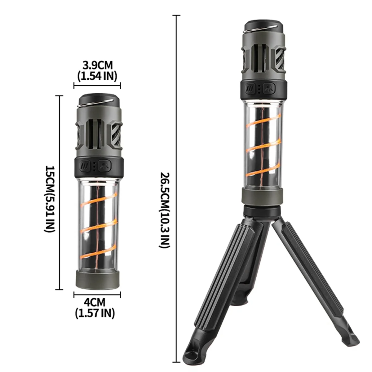 BAAU Led Mosquito Repellent Camping Light Outdoor Lighting Flashlight Multi-Functional Camping Light Tripod Camp