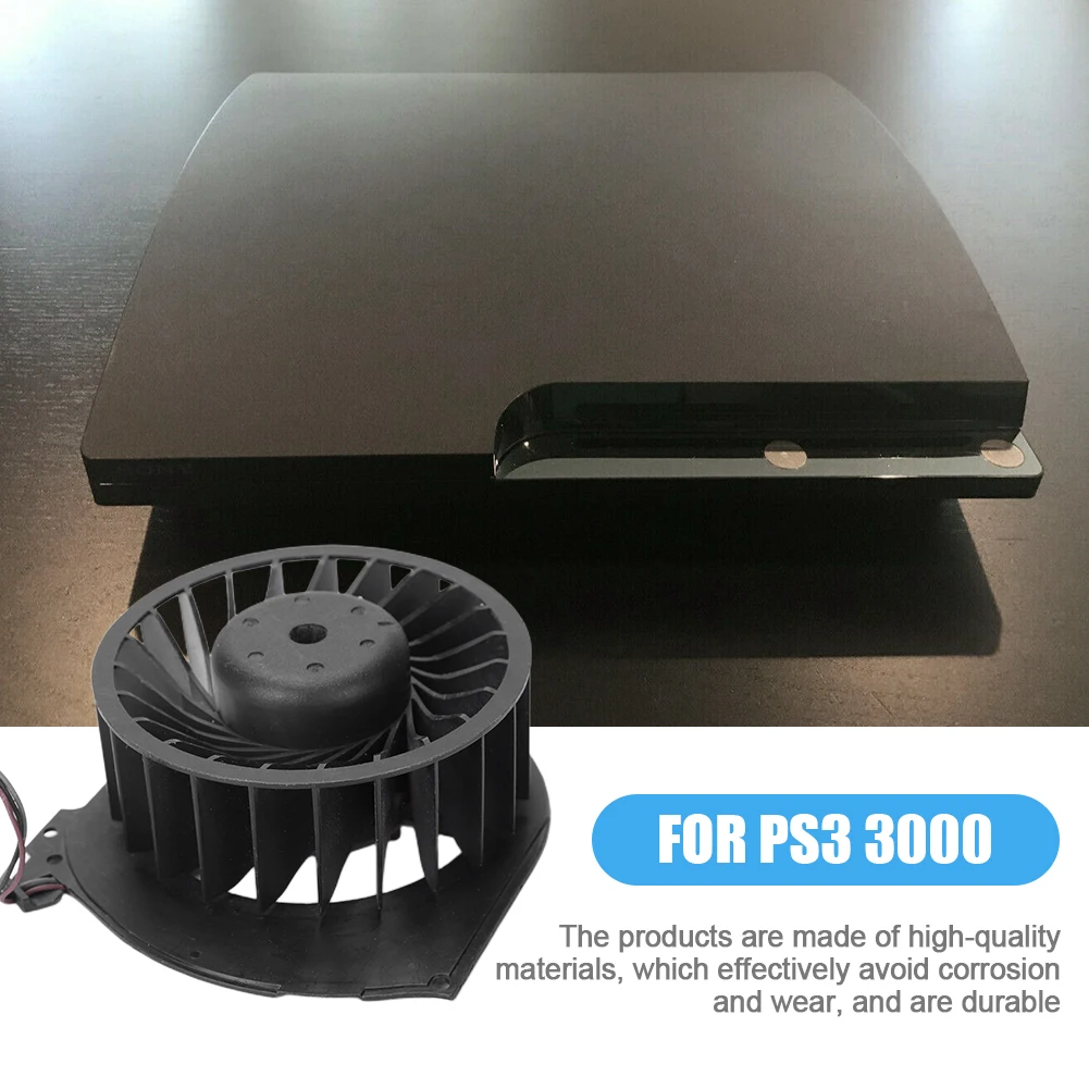 Tbest Remplacement du ventilateur pour PS5 pour remplacement du ventilateur  PS5 23 lames Dissipation thermique réduction du bruit