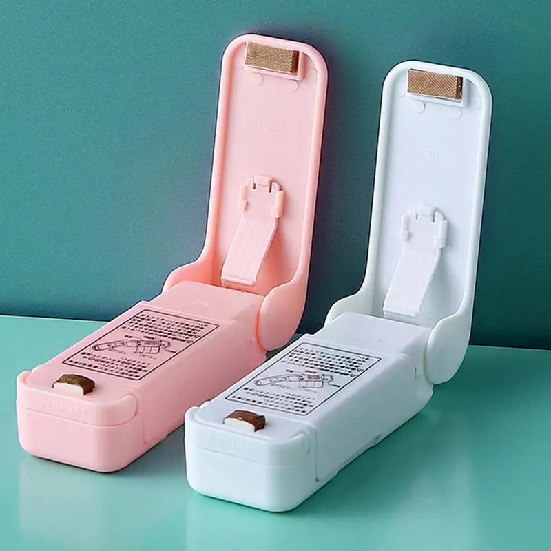 

Mini Bag Sealer Portable Plastic Bag Clip Sealing Machine Mini Bag Sealer Food Package Sealing Bags For Food Storage Snacks