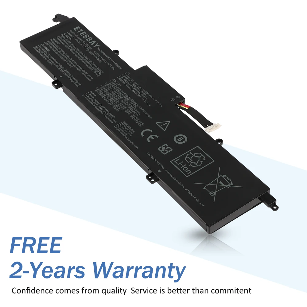 Etesbay-bateria do Portátil para Asus Rog Zephyrus G14 Ga401ii Ga401iv Ga401ih Ga401iu Series Notebook C41n1908 15.4v - Imagem 4