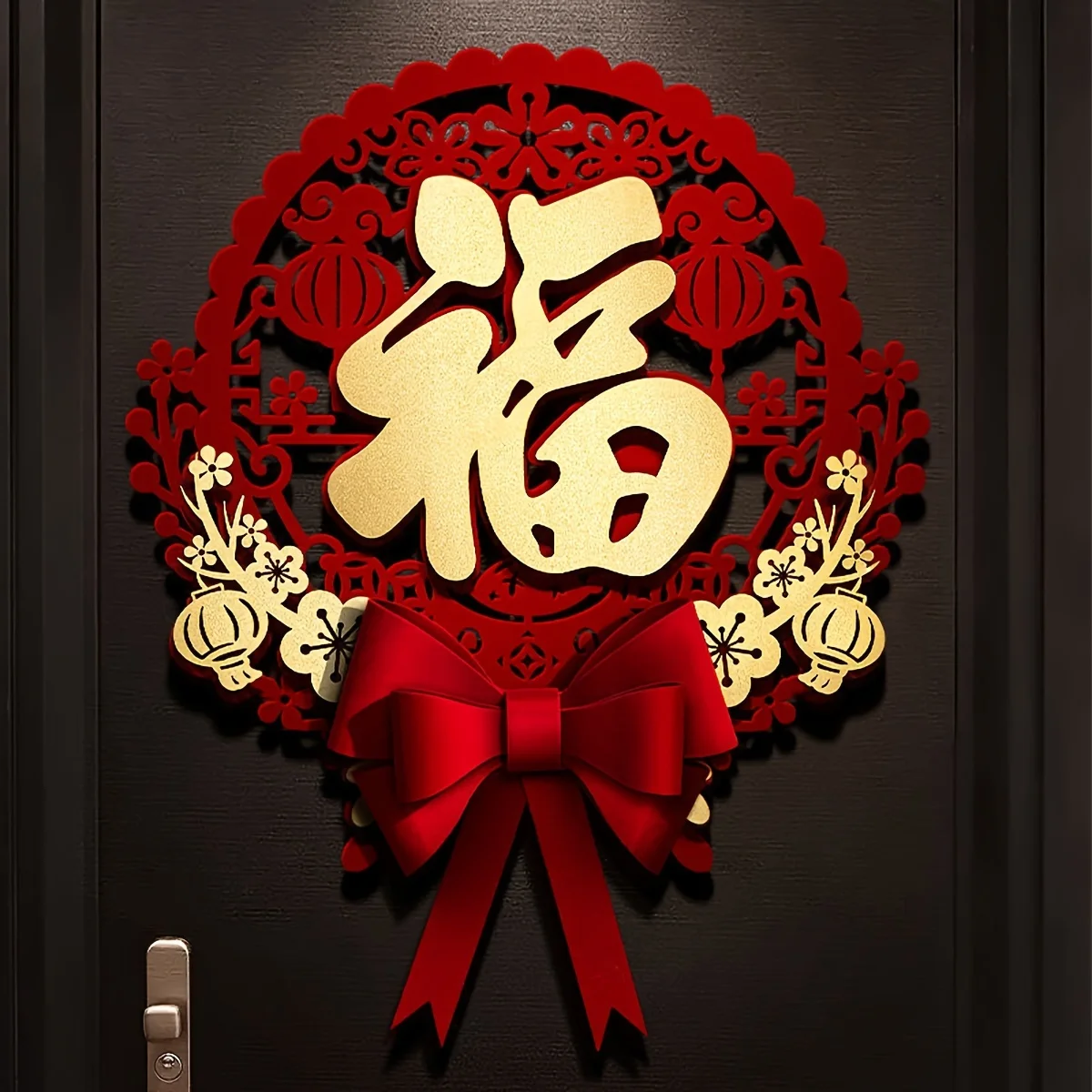 1pc-Chinese-New-Year-Door-Sticker-Fu-Character-Self-Adhesive-Glass ...