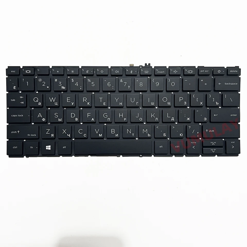 US/Russian Backlit Keyboard for HP ProBook 635 Aero G7,635 Aero G8
