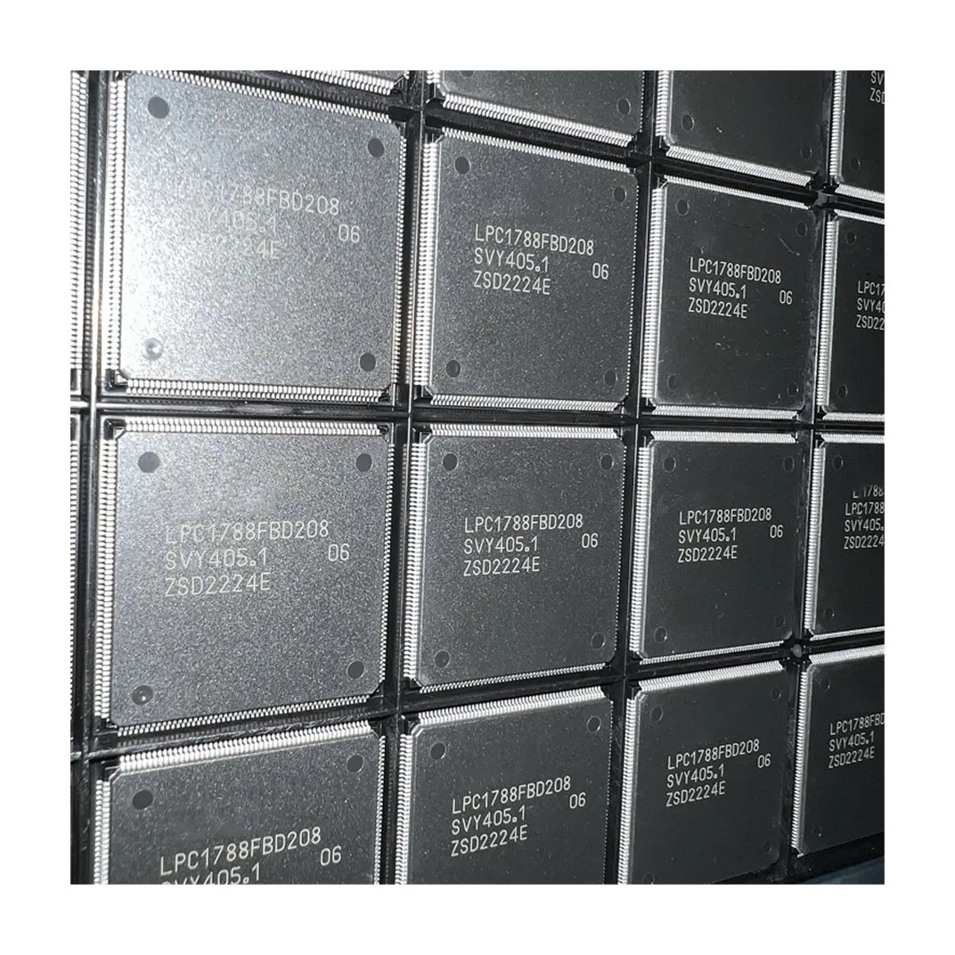 

ЦПУ LPC1788FBD208 LQFP208, 5 шт., ядро процессора: ARM Cortex-M3, максимальная основная частота: 120 МГц, 2,4 В ~ 3,6 В