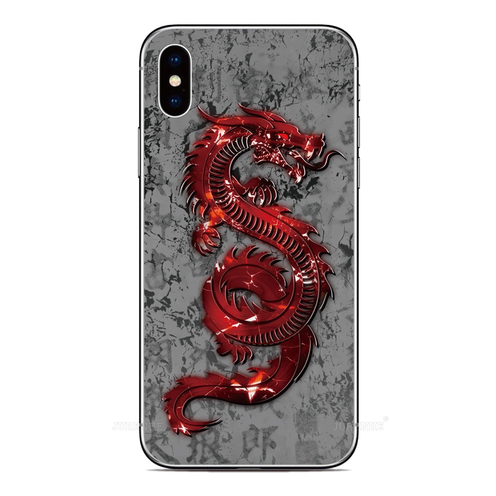 Tiger Dragon Phone Case - Striking Design Protective Cover