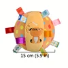 Interactive Ball Dog Toy Suitable for Aggressive Chewing Training, Stress Relief, Bite Sound Resistance, Plush Handle Dog Toy 3