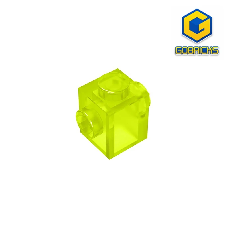 Gobrick, 10 шт., детали MOC, совместимые с 47905, 1x1, для строительных блоков, «сделай сам», развивающие высокотехнологичные запасные детские игрушки в подарок