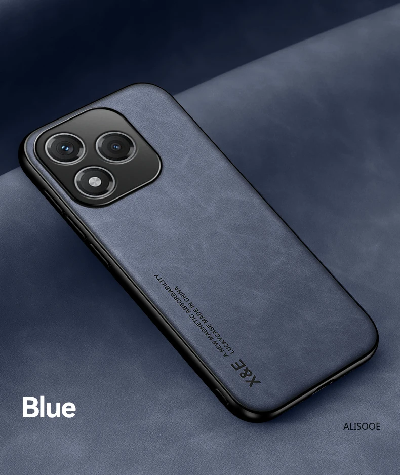 Sleek Fashion Leather Ultra-Thin Magnetic Phone Cover