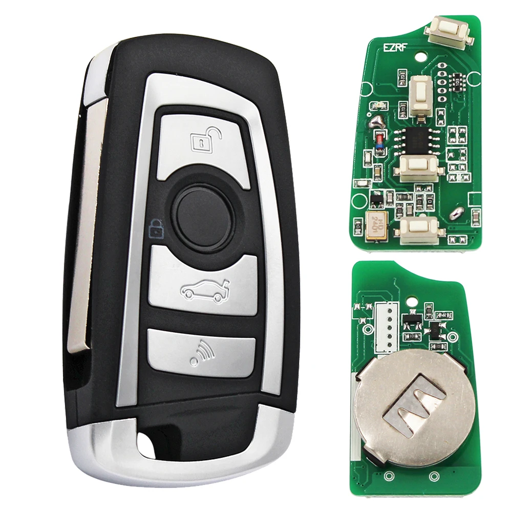 3 Button Remote Car Key 315/433MHZ ID44 PCF7935 Chip HU92 Blade for BMW EWS 325 330 318 525 530 E38 E39 E46 M5 X3 X5,car remote key,car key