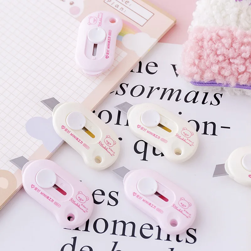 Cute Mini Portable Utility Knife Flash Disk Shape Express Box Knife Paper Cutter Envelope Opener Craft Wrapping Stationery