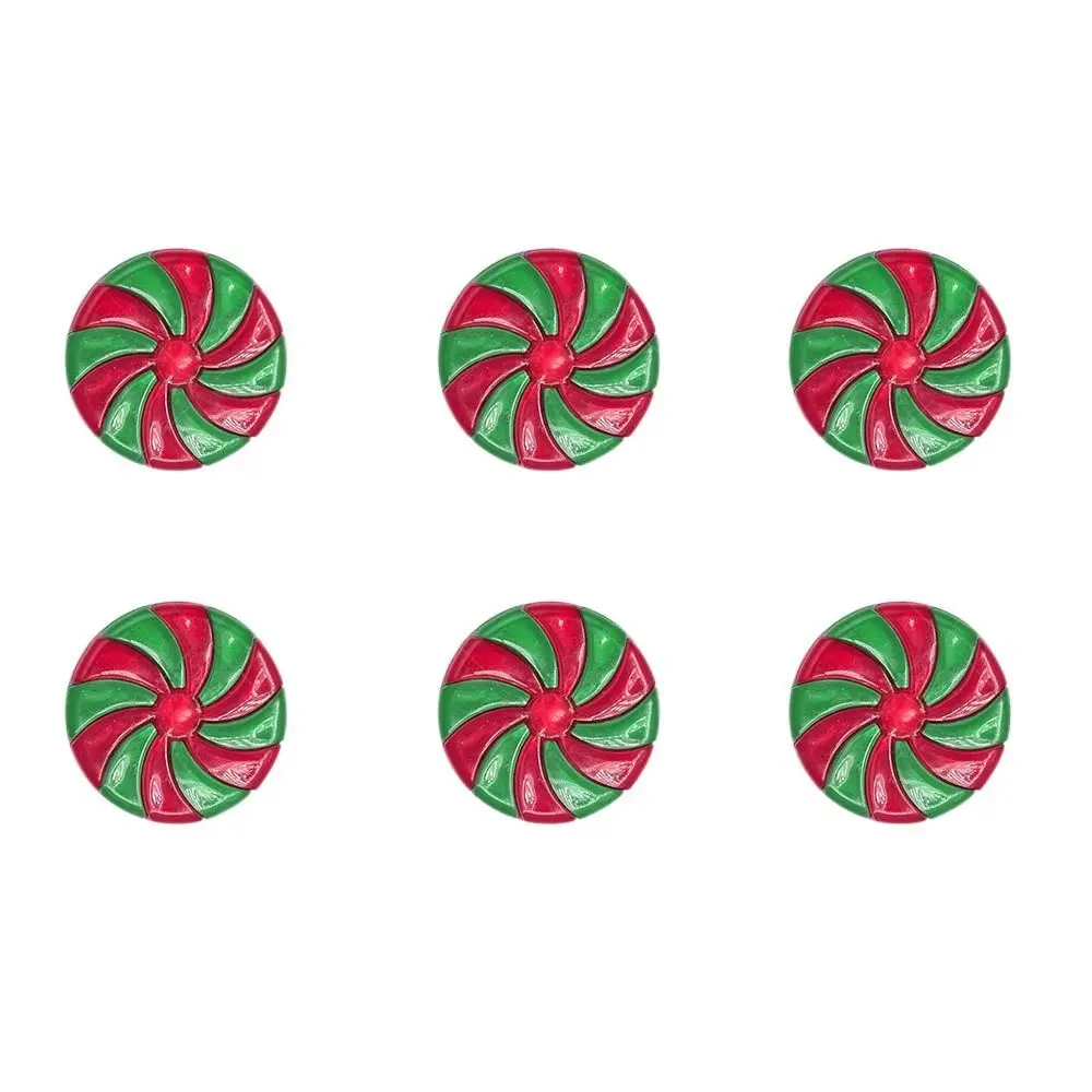 thumbnail image 1 of 6 piezas de adornos de caramelos navideños de acrílico falsos, adornos de caramelos decorativos rojos y blancos, guirnalda colgante para árbol de Navidad, 1 of 5