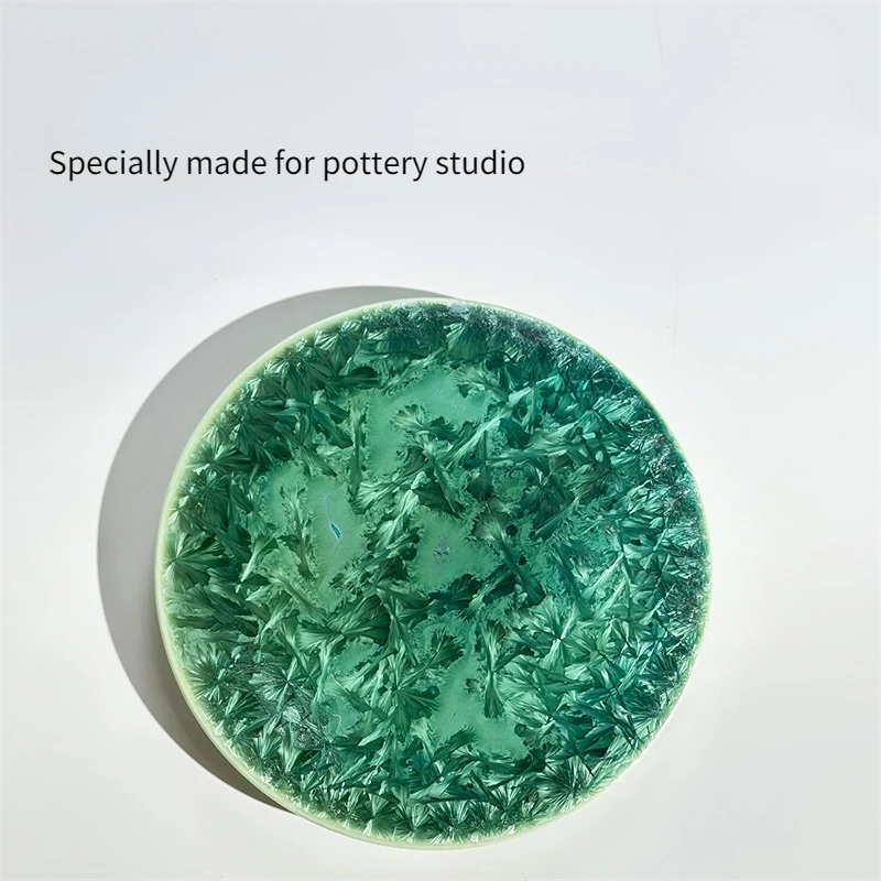 Pottery Ice Crystallization Glaze Medium Temperature Art Supplies