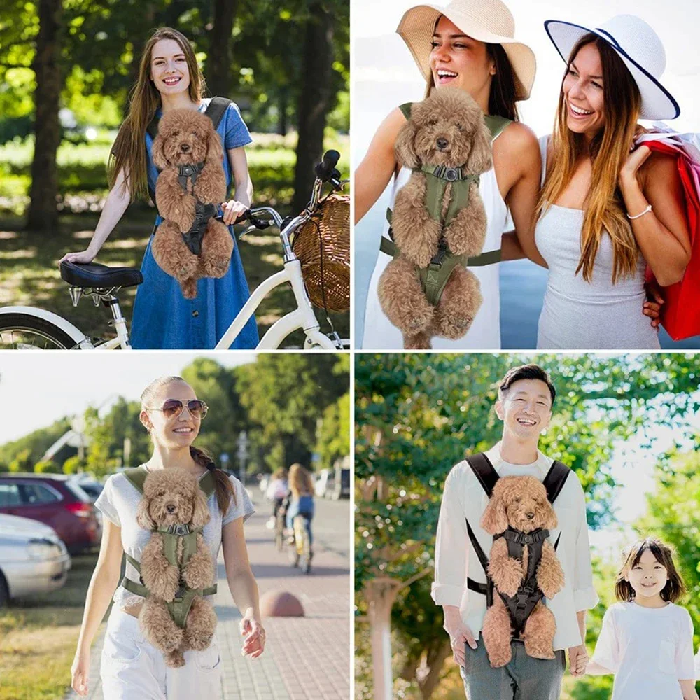 Pet Backpack Carriers Pets Dog Carriers Bags Portable Cat Backpack for Dogs Cat Double Shoulder Carry Bag Puppy Travel Dog Bags