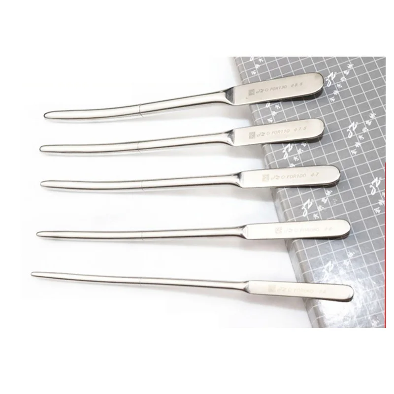 

1pcs Cervical Dilator Gynecological Stainless Steel Dilator Stick Dilator Strips3.5-9.5# round head