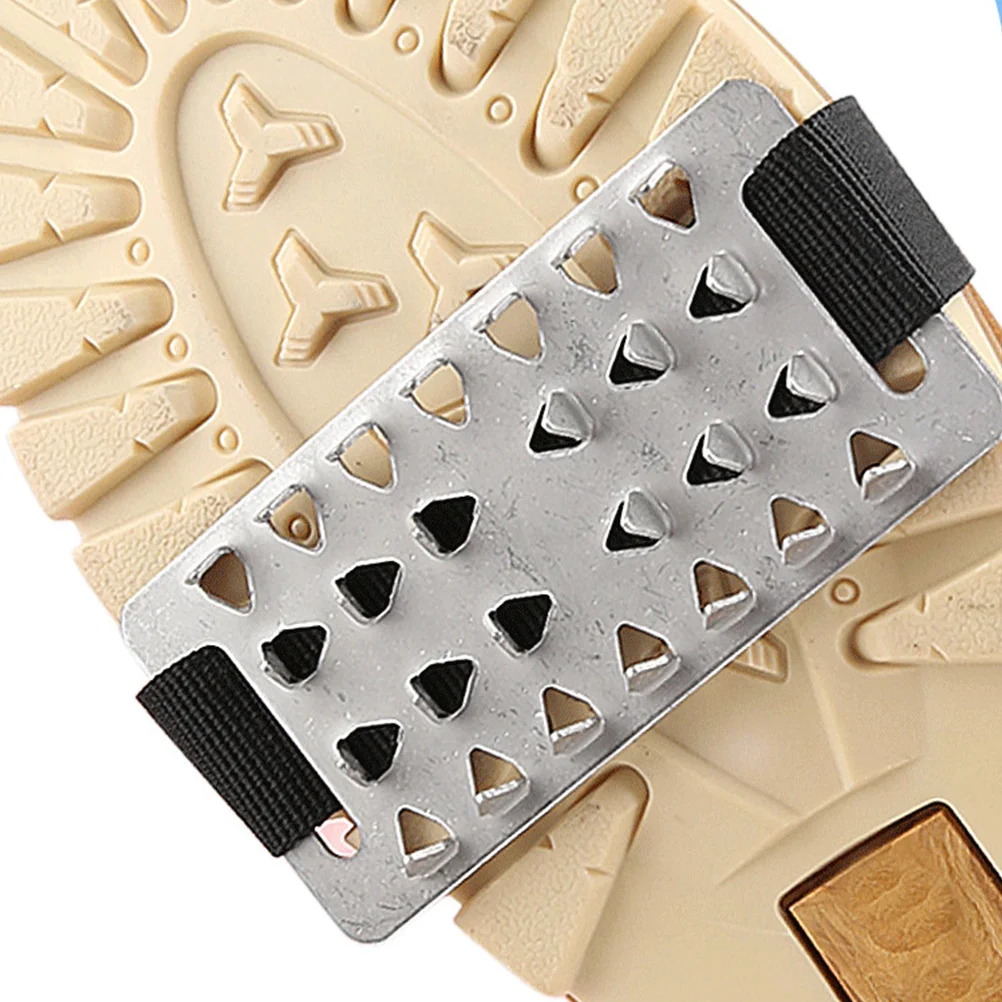 

Shoe Ice Grippers Spike Snow Shoes Grippers Climbing Hiking Shoes Spike Climbing Supplies Stainless Steel Covers Crampons