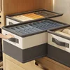 2pcs/set Non-Woven Fabric Storage Box - Foldable Clothes Organizer for Home Bedding & Wardrobe Clothing storage basket 1