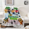 Sheriff Labrador Blanket Soft Warm Flannel Throw Blanket Plush for Bed Living room Picnic Travel Home Couch 1