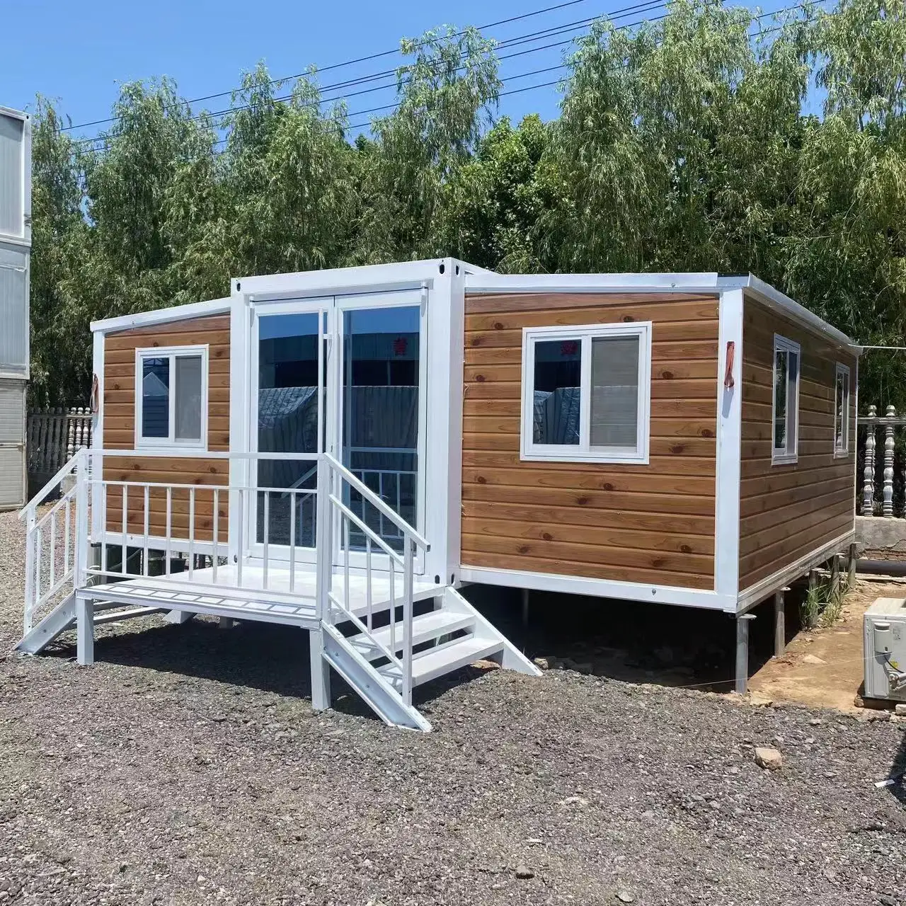 Casa Prefabricada De Contenedor Expandible – 20 O 40 Pies, 2 Dormitorios, Baño Completo, Personalizable
