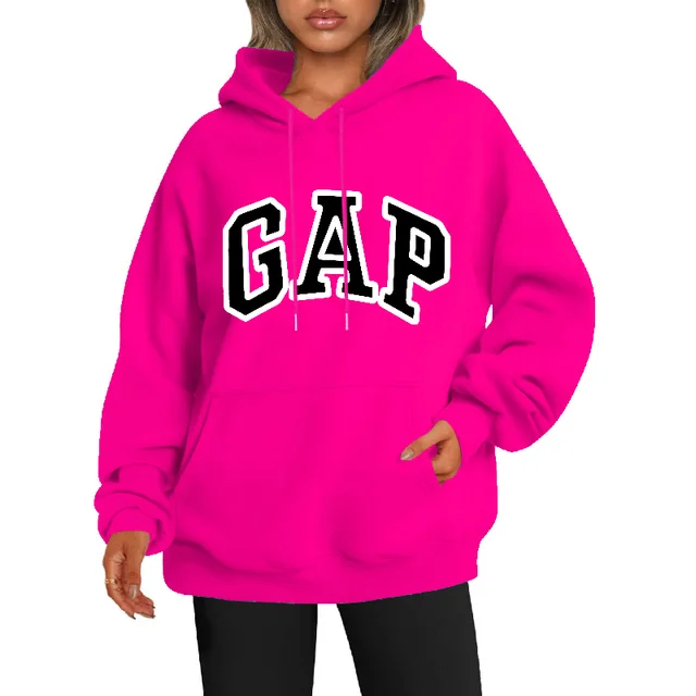 남녀공용 브랜드 후드티 – 스트리트웨어 풀오버, 운동복, 캐주얼 조깅, 갭 후드