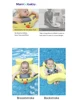 Mambobaby Baby Pool Float Lying Swim Floating For Infant Non-Inflatable With Awning Play Water Toys For 3-24 Months 2