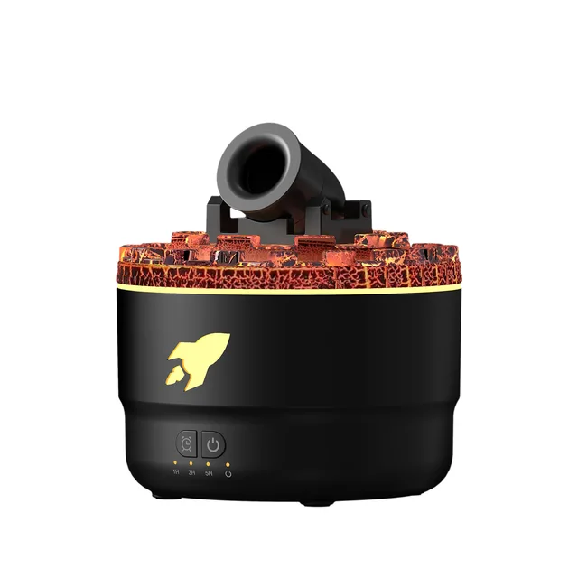 Humidifier LED Mini Cannon Diffuser Silent Vapor Cannon Diffuser Creative Turret Cool Mist Air Aromatherapy 6